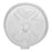 Saalfeld Redistribution Dart Lid Plastic, Straw Slotted, Lift n Lock - 16FTLS