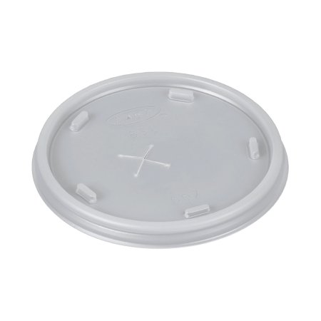 Dart - Lid Plastic, Translucent, Straw Slotted - 8SL