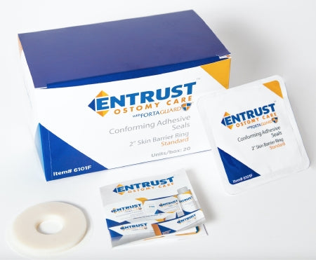 Fortis Medical Products Entrust Skin Barrier Ring Adhesive 4 Inch - 6000