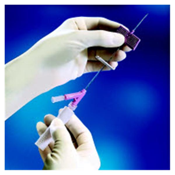 Becton-Dickinson Catheter Iv Saf-T-Intima Safety 22Gx3/4" With Wings Blue 25/Bx, 8 Bx/Ca - 383322