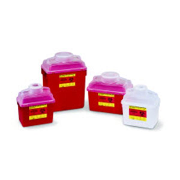 Becton-Dickinson Container Sharps 6Gal Plastic Red/Clear 6Gal, 12 Ea/Ca - 305465