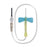Becton-Dickinson Blood Collection Set Safety-Lok 25Gx3/4" Safety 50/Bx - 367294