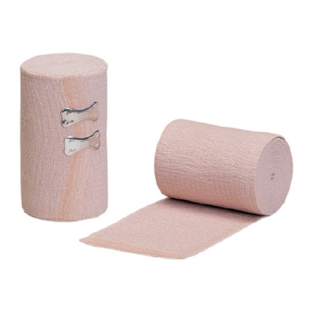 DJO Elastic Bandage 3 Inch X 4-1/2 Yard Standard Compression Clip Detached Closure Tan NonSterile - 79-98585