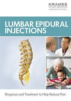 Krames Corporation Krames Booklet Lumbar Epidural Injections AHA - 12002