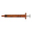 Becton-Dickinson Syringe Dispenser Polypropylene 5Cc Clear/Orange Print 100/Bx, 5 Bx/Ca - 305218