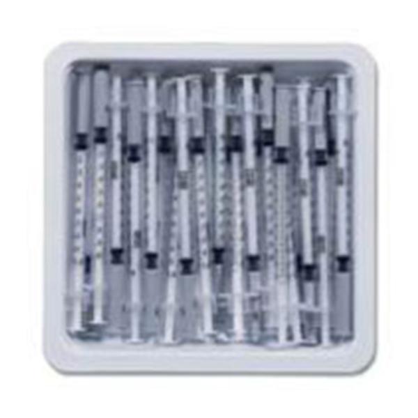 Becton-Dickinson Syringe/Needle Allergy Precisionglide 0.5Cc 27Gx3/8" Cnvntnl Prm Atch Ndl 25/Pk, 40 Pk/Ca - 305536