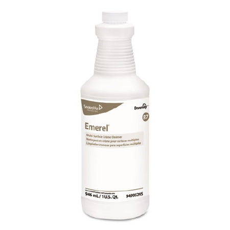 Diversey Emerel - Surface Cleaner Alcohol Based Manual Squeeze Cream 32 oz. Bottle Fresh Scent NonSterile - DVO94995295