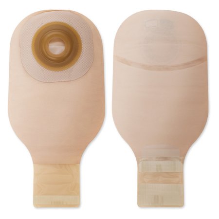 Premier Flextend - Ostomy Pouch One-Piece System 12 Inch Length 1 Inch Stoma Drainable Soft Convex, Pre-Cut - 8662