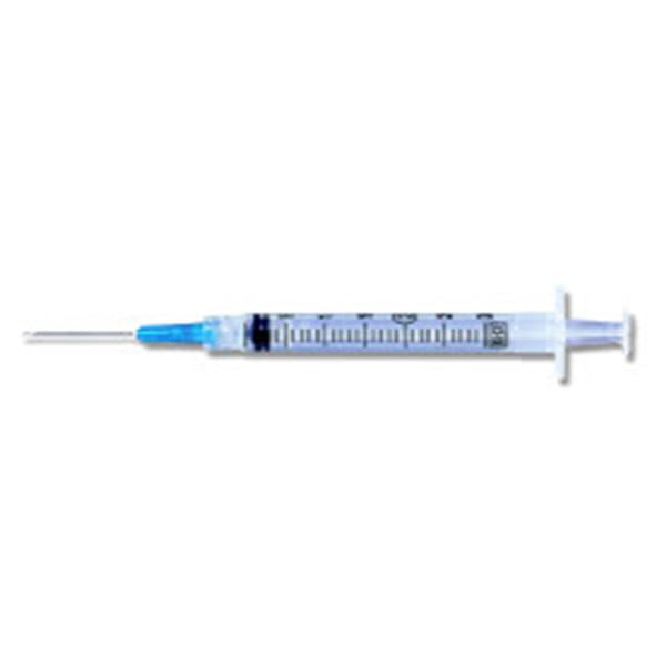 Becton-Dickinson Syringe/Needle 3Cc Luer Lock 20Gx1-1/2" Conventional 100/Bx, 8 Bx/Ca - 309579