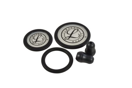 3M Littmann Classic III - Stethoscope Spare Parts Kit Includes: Snap Tight Soft-Sealing Eartips - Small, Tunable Single Piece Diaphragm - Adult, Tunable Single Piece Diaphragm - Pediatric - 40016