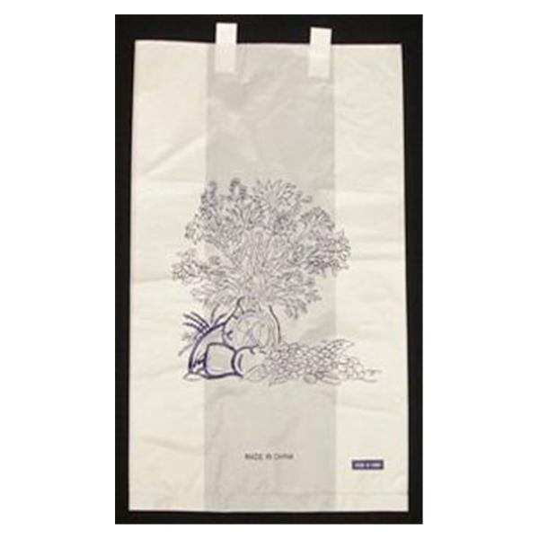 Tidi Products Bag Bedside Blue Floral 8X3-3/4X12" Non-Flame Retardant/Poly 2000/Ca - 950234