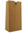 Saalfeld Redistribution Duro Grocery Bag Brown Kraft Recycled Paper 20 lbs. - 18420