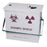Biodex Medical Systems Beta and Gamma Sharps Container Shield 10 H X 11-3/4 W X 7-1/2 L Inch White Sliding Port Chimney Lid - 039-330