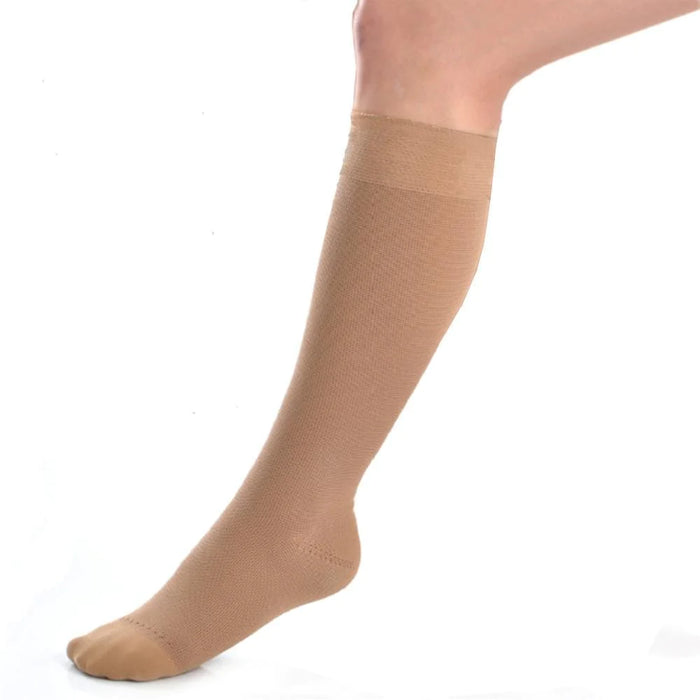 JOBST Ultrasheer - Compression Stocking Knee High Large Natural Closed Toe - 7768114