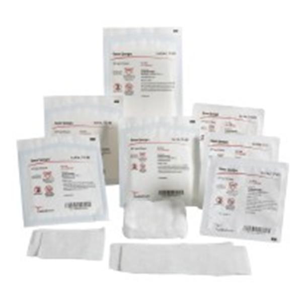 Cardinal Health Sponge Gauze Premium 100% Cotton 2X2" 8 Ply Woven Sterile Lf 50 Package, 30 Bx/Ca - C-SG2208S