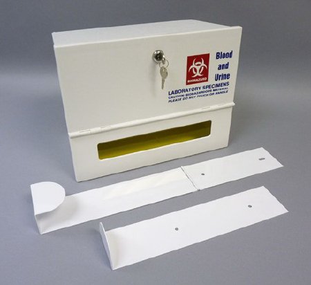 Fisher Scientific Duramark Lock Box High Impact Polystyrene 2-Keyed, With Lock - 22131452