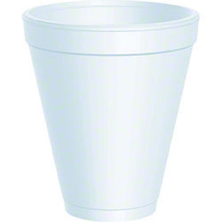 Saalfeld Redistribution Dart Drinking Cup 12 oz. White Styrofoam Disposable - 12J12