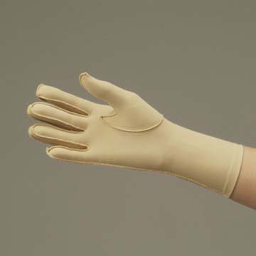 Deroyal Compression Glove Full Finger X-Small Over-The-Wrist Right Hand Stretch Fabric - 903XSR