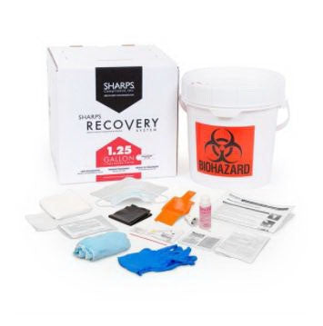 Sharps Compliance Sharps Recovery System Spill Kit - 51000-002