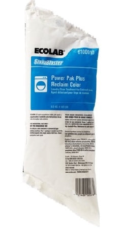 Ecolab StainBlaster Power Pak Plus Reclaim Color Laundry Stain Remover 1 lbs. Powder Concentrate - 6100910