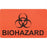 Market Lab Inc Pre-Printed Label Warning Label BIOHAZARD Orange 1-1/2 X 2-1/2 Inch - 1022