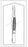 Econo - Splinter Forceps 3-1/2 Inch Length Floor Grade Pakistan Stainless Steel Sterile NonLocking Thumb Handle Straight Fine Point Serrated Tips - 96-2765
