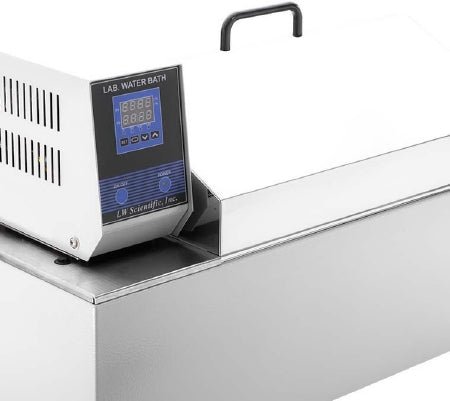 LW Scientific Flat Lid Stainless Steel Reservoir, Corrosion Resistant For 10 to 20 Liter Water Bath - WBP-LIDF-2077