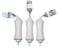 Alimed UBend-It Soup Spoon Built-Up Handle White Stainless Steel - 8281306