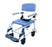HealthLine - Commode / Shower Chair Healthline Flip-Back Arm Aluminum Frame With Backrest 26-1/4 Inch Seat Width - 713398