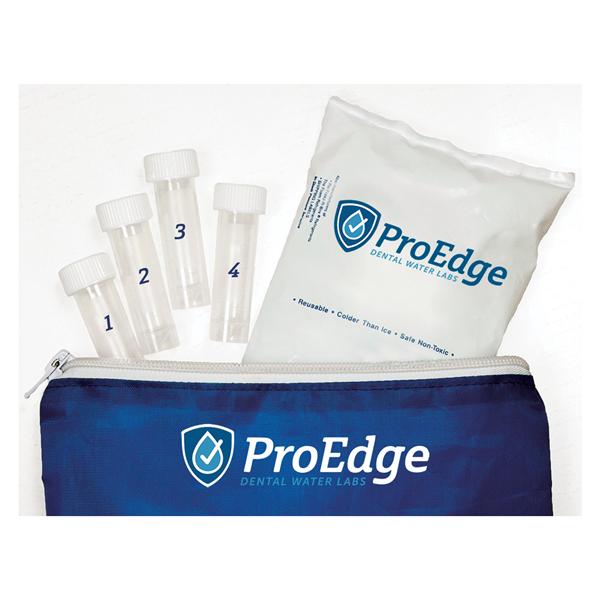 Pro Edge Dental Products Service Kit Waterline Test Express 4 Vials With 4 Vials Each - 80401
