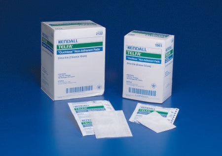 Cardinal TelfaOuchless Non-Adherent Dressing Cotton 3 X 6 Inch Sterile - 1169