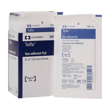 Telfa Ouchless - Non-Adherent Dressing Cotton 3 X 6 Inch Sterile - 1169