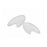 Silipos Separator Toe Gel/Mineral Oil Translucent White Size Large 15/Package - 11615