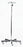 Mid Central Medical - IV Stand 4-Hook Five 2 Inch Scuff-Resistant Caster, 24 Inch Diameter Epoxy Coated Base - MCM202