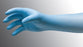 Innovative Healthcare Corporation NitriDerm EP Exam Glove X-Small NonSterile Nitrile Extended Cuff Length Fully Textured Blue Chemo Tested - 182050