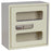 Harloff Narcotic Cabinet Wall Mount Heavy-Duty 20 Gauge Steel Single Lock - 2726E
