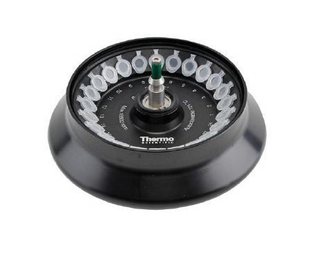 MicroClick - Microtube Rotor 24 X 2 mL, 16,000 rpm Max. Speed, 505 K Factor, 11 X 45 mm Tube, 45° Angle, 24,372 x g Max. RCF, 85 mm Radius For Thermo Scientific Sorvall ST 8, Heraeus Megafuge 8 and SL 8 Centrifuges - 75005715