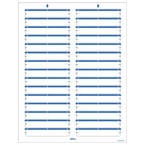 Tabbies Laser / Inkjet File Folder Labels - Laser Name Labels - 2/3" H x 3-7/16" W, - 750 per Pack