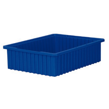 Akro-Grid - Storage Container Blue Plastic 6 X 17-3/8 X 22-3/8 Inch - 33226BLUE