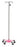 Alimed - IV Pole 2-Hook 5 Legs, 3 Inch Scuff Resistant Casters, 16 Inch Diameter - 925517