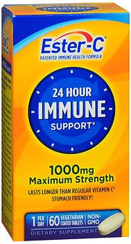 Ester-C - Multivitamin Supplement Ascorbic Acid / Calcium / C-Sorb Citrus Bioflavonoids Complex 1000 mg Strength Tablet 60 per Bottle - 02507716980