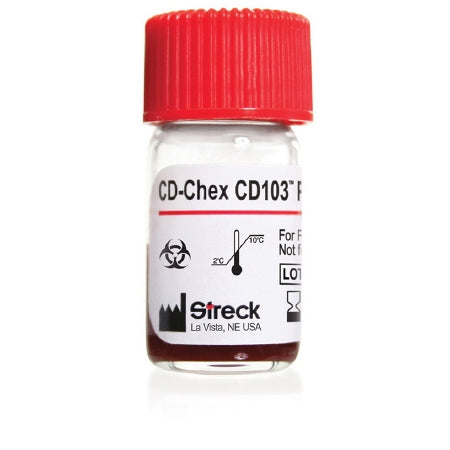 Streck Laboratories CD-Chex CD103 Plus Immunophenotyping Control Positive Level 1 X 1 mL - 213567