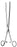 Sklar - Hemostatic Forceps Kocher 10-1/2 Inch Length OR Grade Stainless Steel NonSterile Ratchet Lock Finger Ring Handle Curved Blunt Longitudinal Serrated Jaws - 90-2576