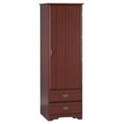 Invacare Torrington Series Wardrobe Oak Edge 23-1/8 X 24-1/2 X 72 Inch 2 Drawers Single Door - IH28470-2