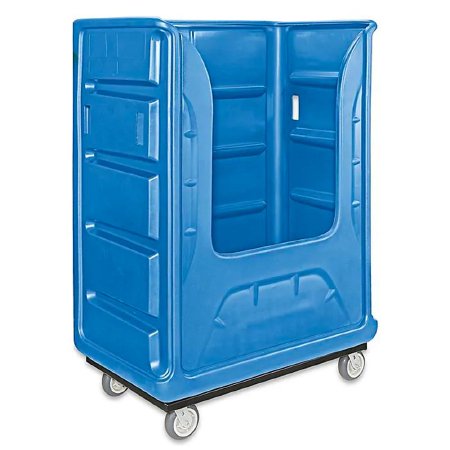 Uline - Bulk Truck 1,000 lbs. Polyethylene / Steel 6 Inch Casters - H-5201