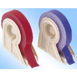 Precision Dynamics - Label and Tape Dispenser 1-1/8 X 2-7/16 X 2-7/16 Inch Manual White, Plastic - DSP-T12