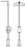 All-Med Huber Infusion Set 19 Gauge 3/4 Inch 7 Inch Tubing Without Port - 50-1921