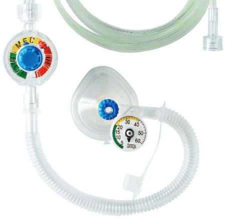 Mercury Medical Neo-Tee Anesthesia Face Mask Kit Round Style Infant User One Size Fits Most Without Strap - 1050820