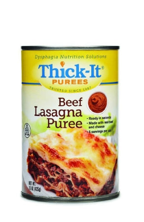 Kent Precision Foods Thick-It Puree 15 oz. Can Beef Lasagna Ready to Use Puree - H302-F8800