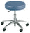 Winco 4400 Series Task Stool Backless Gas Lift, Fingertip Adjustment Gray - 4400-07